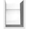 Ekena Millwork Standard Mediterranean Architectural Grade PVC Rafter Tail, 6"W X 8"H X 42"L RFTP06X08X42MED - alternate 3